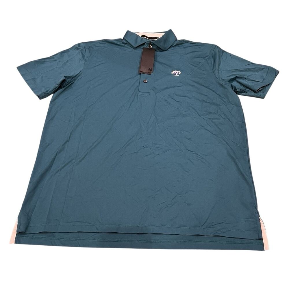 NWT‎ Greyson Golf Cayuse Polo Mens Size Medium Green Regular